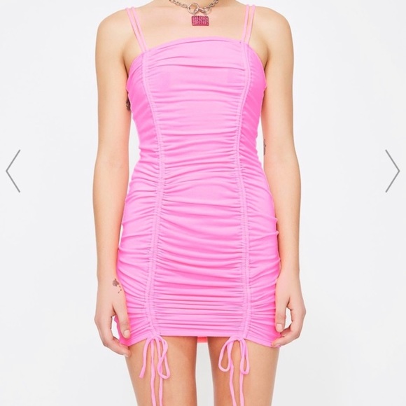 adika Dresses & Skirts - Dolls Kill Pink Dress